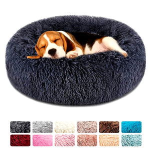 Cozy Pup Plush Dog Bed